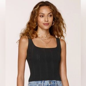 Sadore Tank in Black